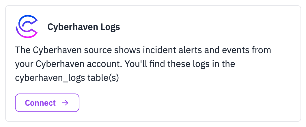 Cyberhaven Source Tile